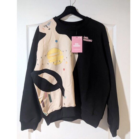 Zara | ÁNGEL HERNÁNDEZ PRINT SWEATSHIRT - Picture 1 of 8
